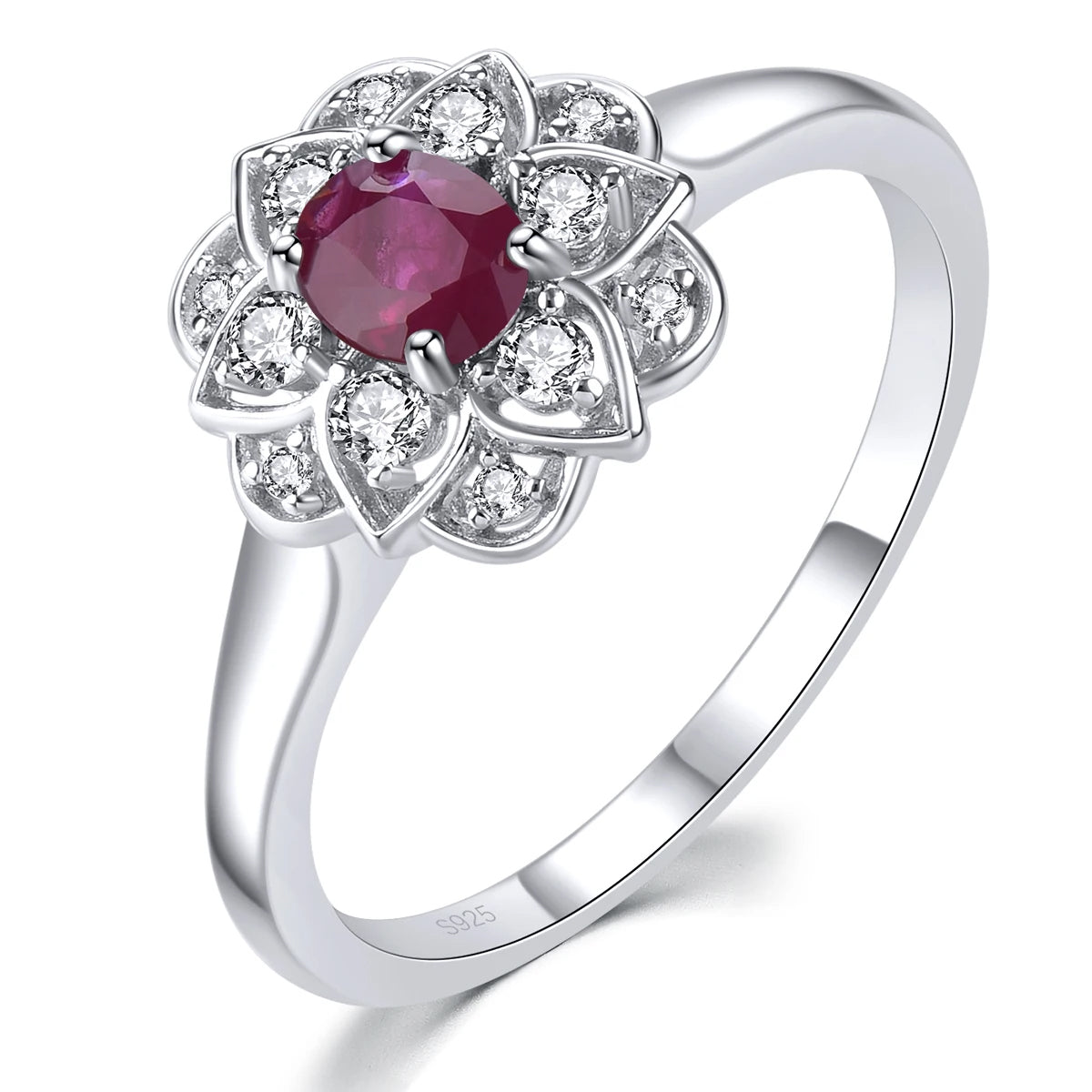 Silver Ruby Ring