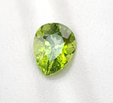 Peridot 1.90 ct – Green Pear Cut, Untreated | Sosna Gems