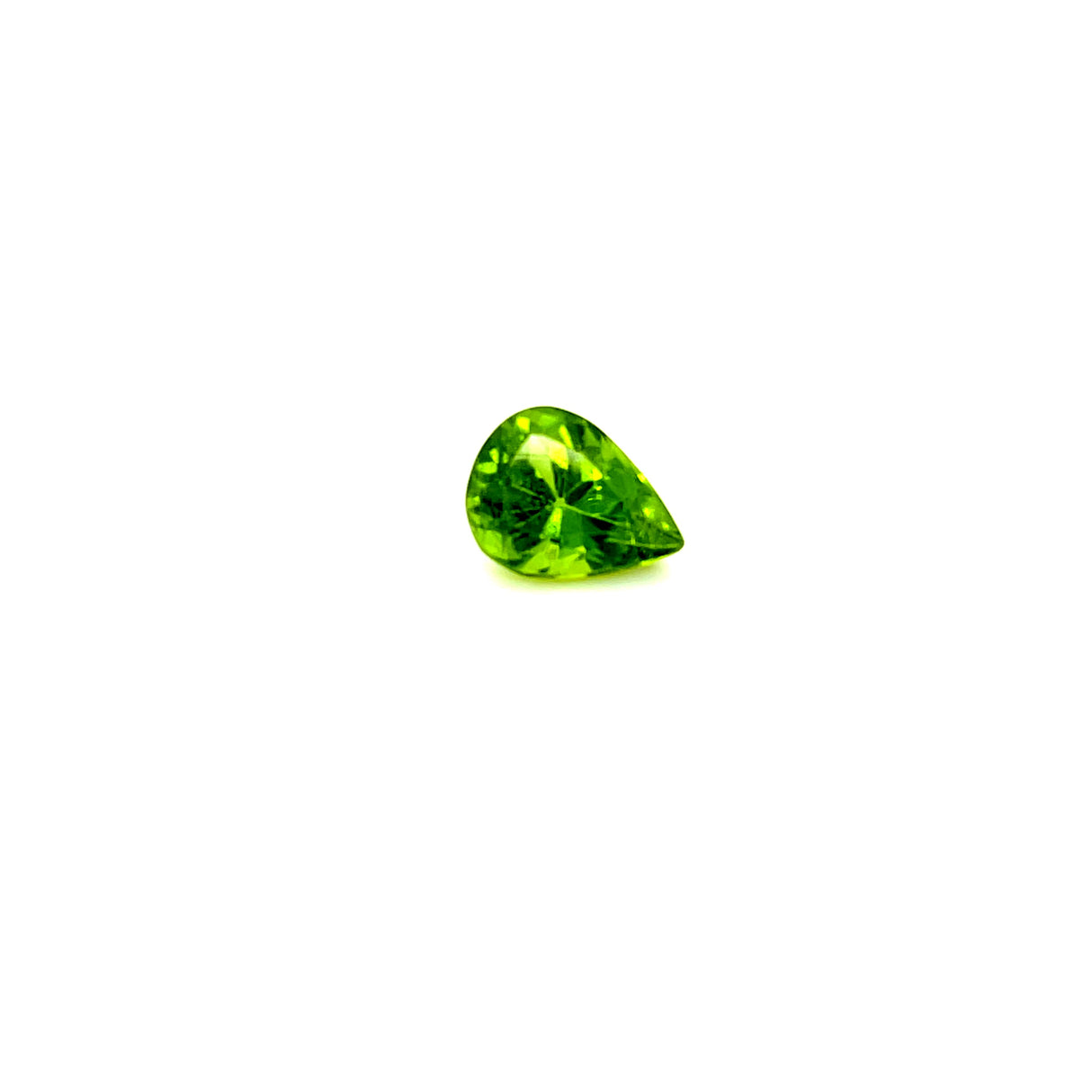 Peridot 3.45 ct – Green, Pear Cut, Untreated