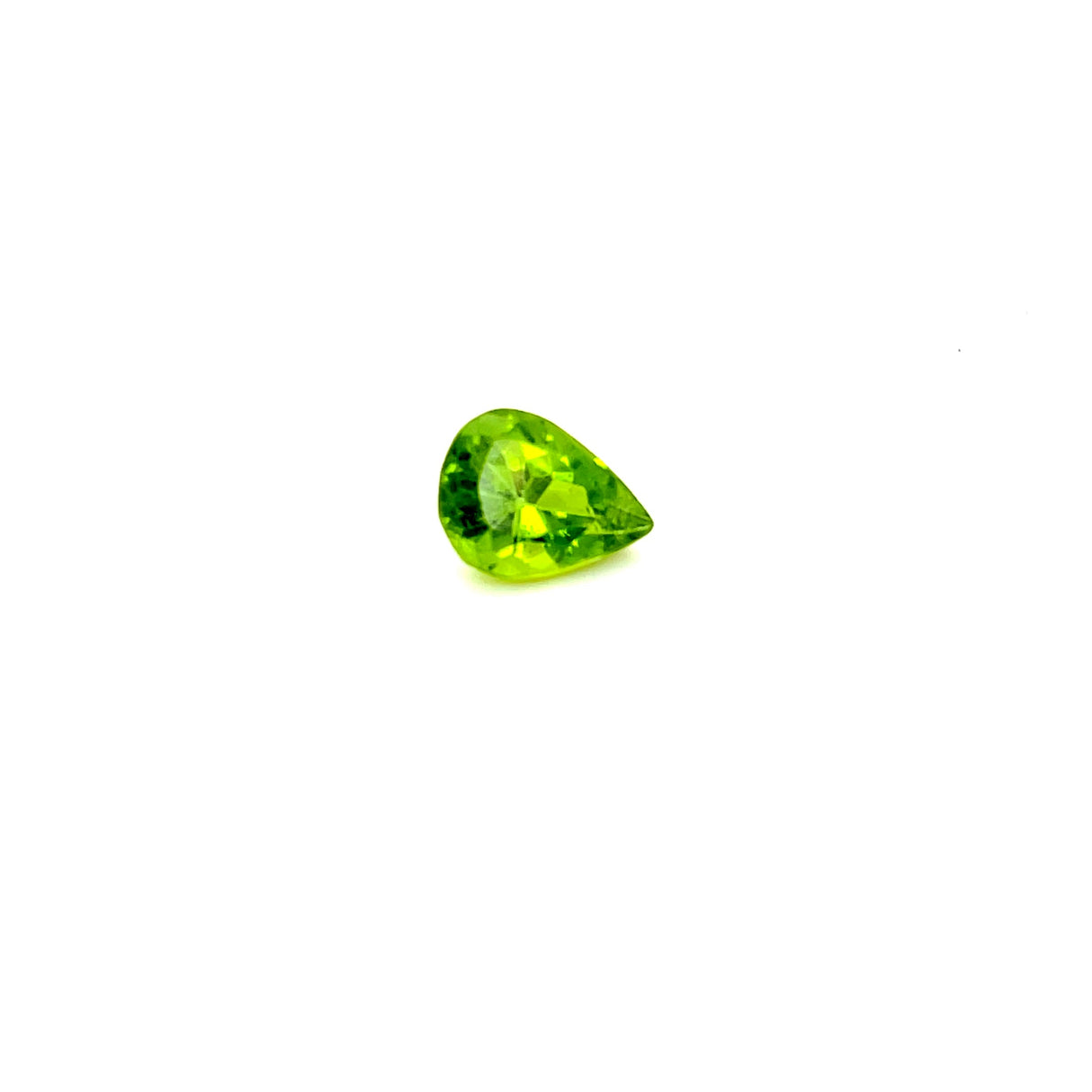 Peridot 3.45 ct – Green, Pear Cut, Untreated
