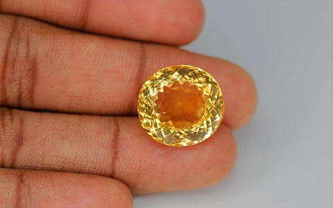 Silver Pendant with Citrine 21.18 ct