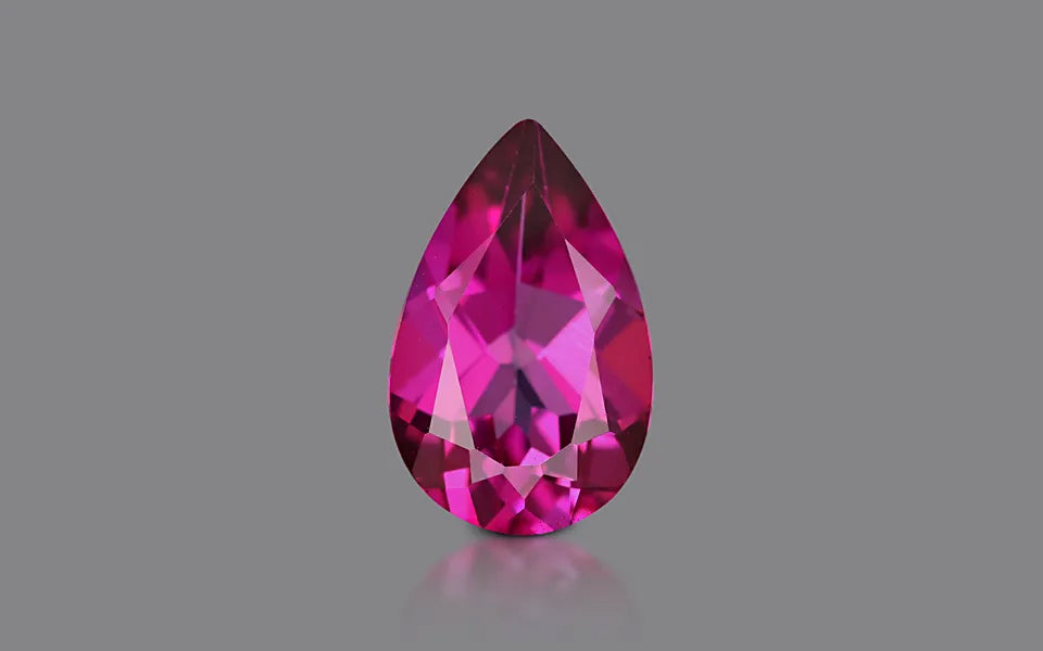 Silver Pendant with Pink Topaz 5.48 ct
