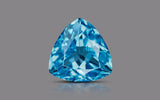Silver Pendant with Swiss Blue Topaz 5.30 ct
