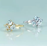 Silver Ring Sky Blue Topaz