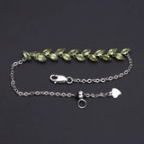 Silver 4.37 ct Peridot