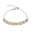 Citrine Silver Bracelet 