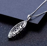 Silver 1.24 ct Amethyst Pendant