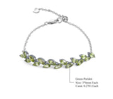 Silver 4.37 ct Peridot