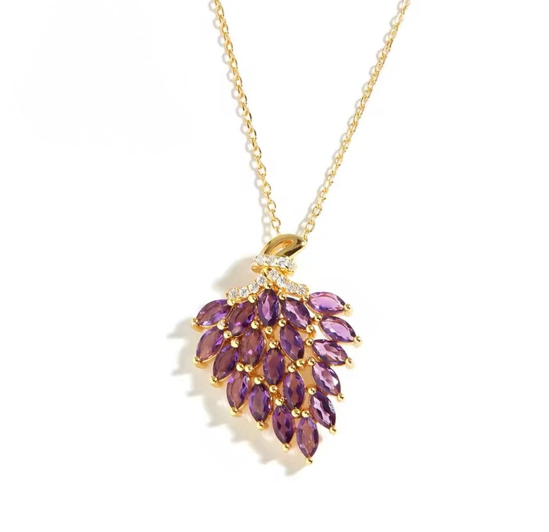 Silver Amethyst Pendant