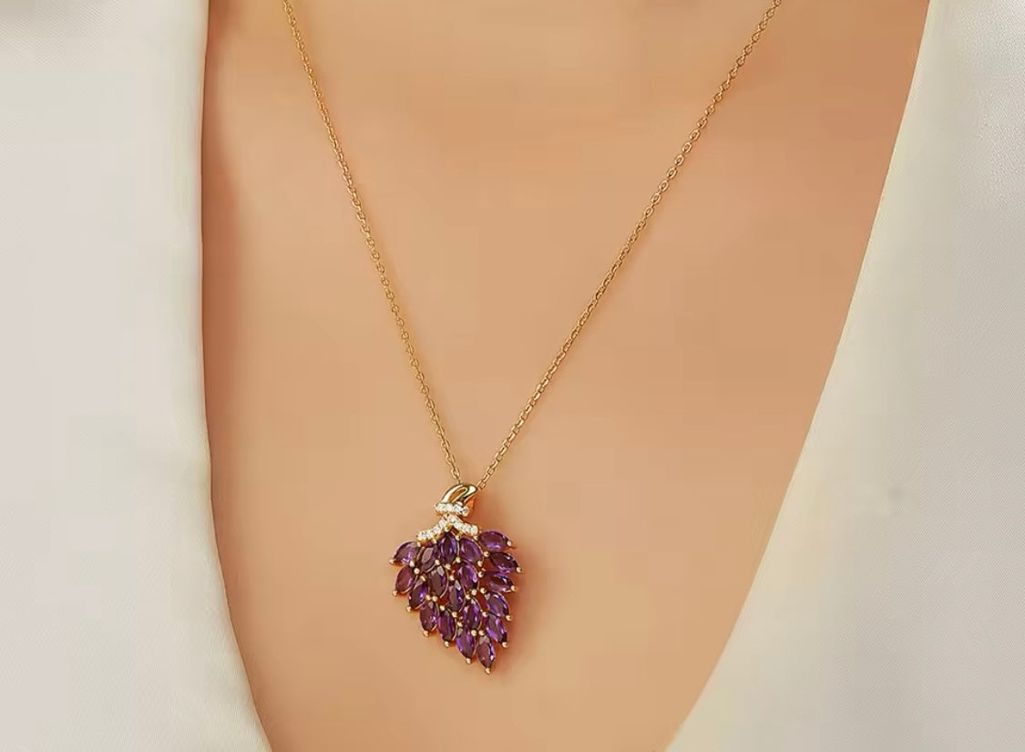 Silver Amethyst Pendant