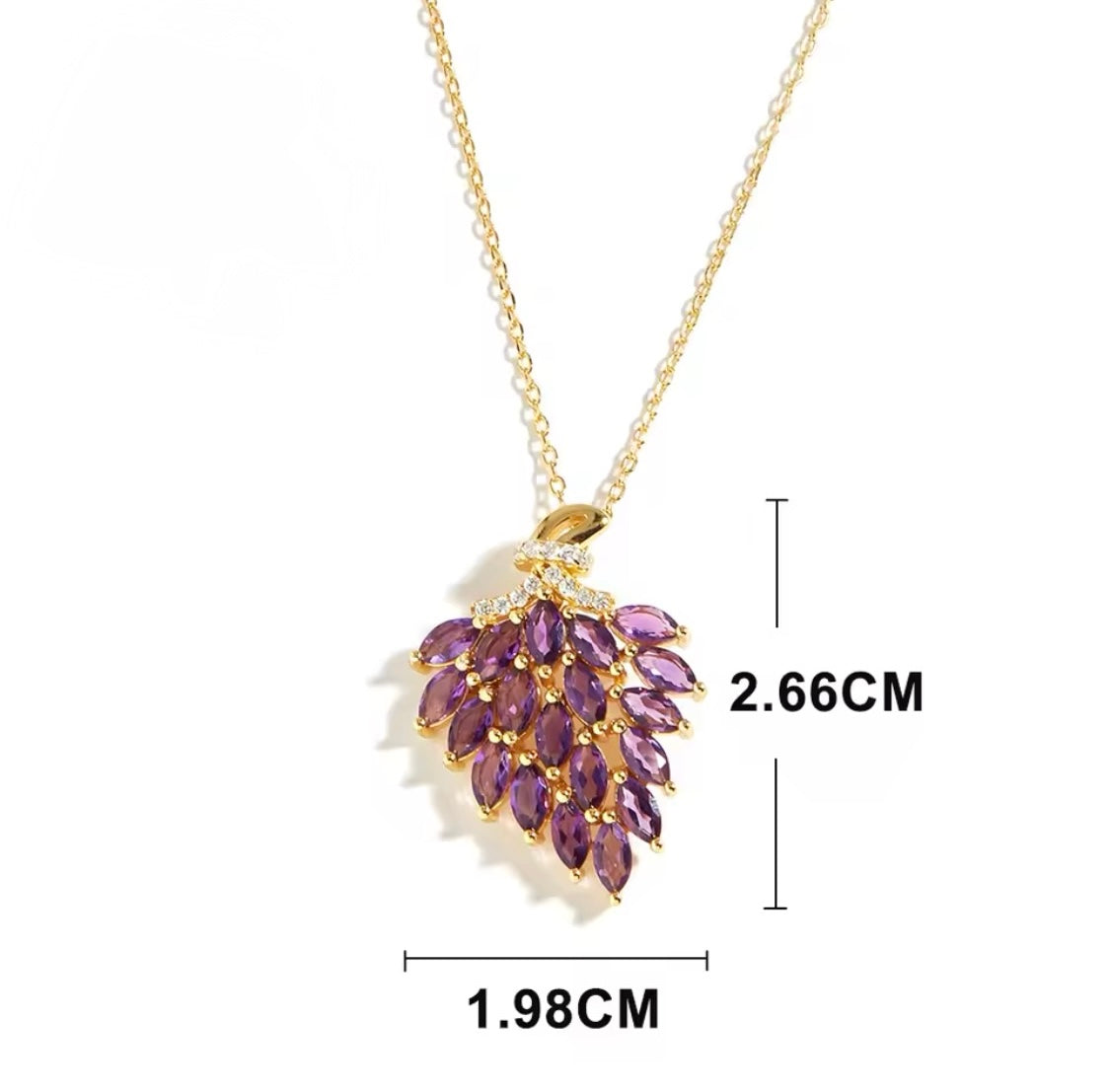 Silver Amethyst Pendant