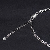 Silver 5.31 ct Topaz Necklace