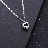 Silver 1.47 ct Garnet Pendant