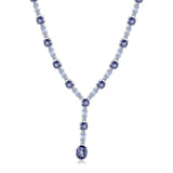 Silver Topaz / Mystic Quartz Necklace