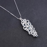 Silver 10.07 ct Topaz Pendant