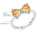 Silver Ring 1.56 ct Citrine