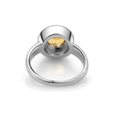 Silver Ring 2.01 ct Citrine