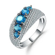 Topaz Silver Ring