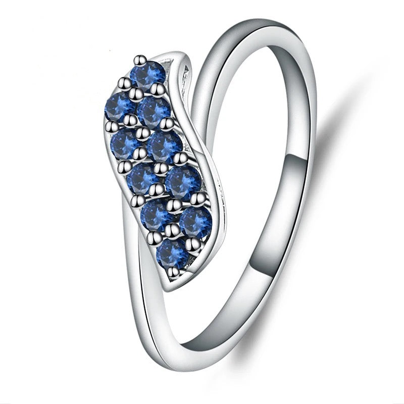 Silver Ring Sapphire