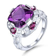 Amethyst Silver Ring