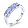 Tanzanite Silver Ring