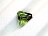Rutile Peridot 2.85 ct – Green, Trillion Cut, Untreated